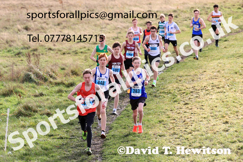 Mens Under-17s 2025 Start Fitness NEHL, Wrekenton, Gateshead, Sunday, November 23rd. Photo: David T. Hewitson/Sports for All Pics